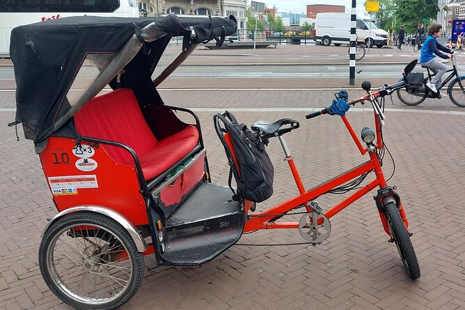 2 Hours Private Amsterdam Rickshaw Tour - Vondelpark and De Gooyer: parks and industry in the same city story