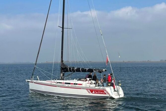3 hour boarding ticket Summer sailing from Wemeldinge (Zeeland) - Running the Boat on the Oosterschelde, or Kicking Back With a View