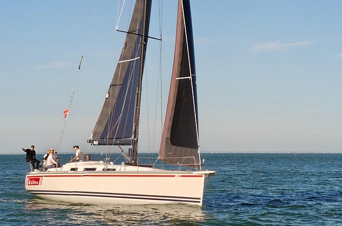 3 hour Sunset Sailing boarding ticket from Wemeldinge (Zeeland) - Included Comforts: Water, Coffee or Tea, and No Surprise Snacks