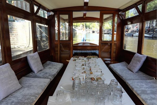 A unique experience! Semi private cruise. Authentic stylish boat! Book Leemstar! - Anne Frank House from the water: a different angle