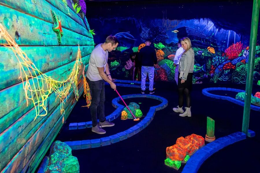 Aloha Amsterdam: 12-Hole Glow-in-the-Dark Mini-Golf - Price and Value: Is $10 Per Person a Good Deal?