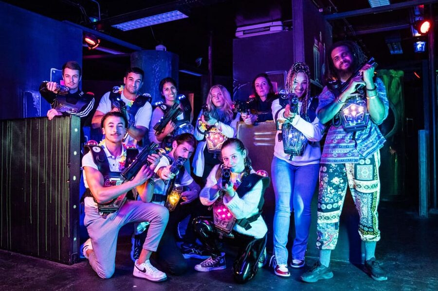 Aloha Amsterdam: Laser Tag Experience - Laser tag under a bridge: what makes Aloha Amsterdam different