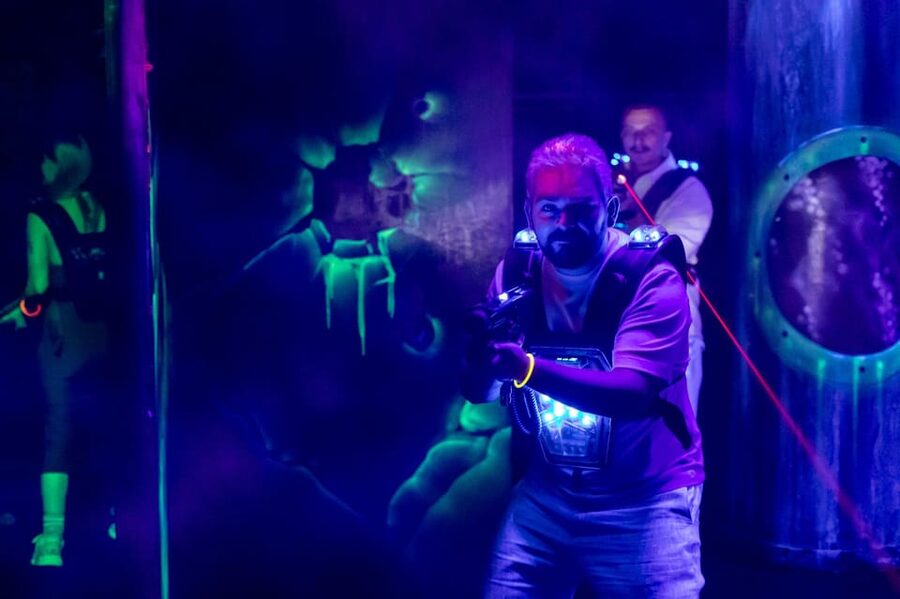 Aloha Amsterdam: Laser Tag Experience - Location and getting there at De Ruijterkade 151