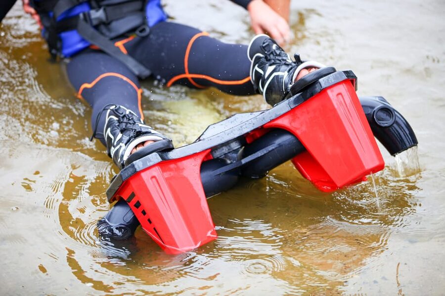 Alphen aan den Rijn: 15-Minute Flyboard Experience - Gear Up Right: Swimwear, Towel, and Flip-Flops