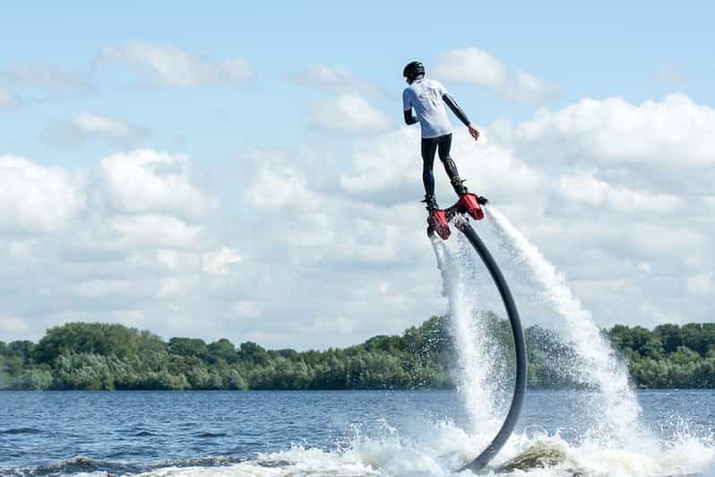 Alphen aan den Rijn: 15-Minute Flyboard Experience - Your Session Flow: Intro, Strap-On, and Controlled First Lift