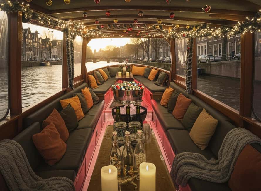 Amsterdam:1.5-Hour Canal Cruise local Guide, Drinks & Snacks - Small Details That Make a Big Difference on an Open Boat