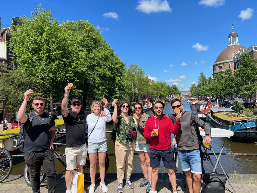 Amsterdam: 10 Tastings Guided Food Tour by UNESCO Canals - Wine Break and a Quick Guided Stop at Spui Square