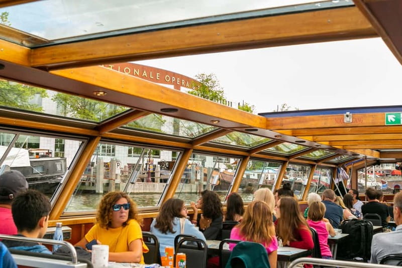 Amsterdam: 75 Minute City Canal Cruise with Audio Guide - Your cruise route, stop by stop, what to look for outside