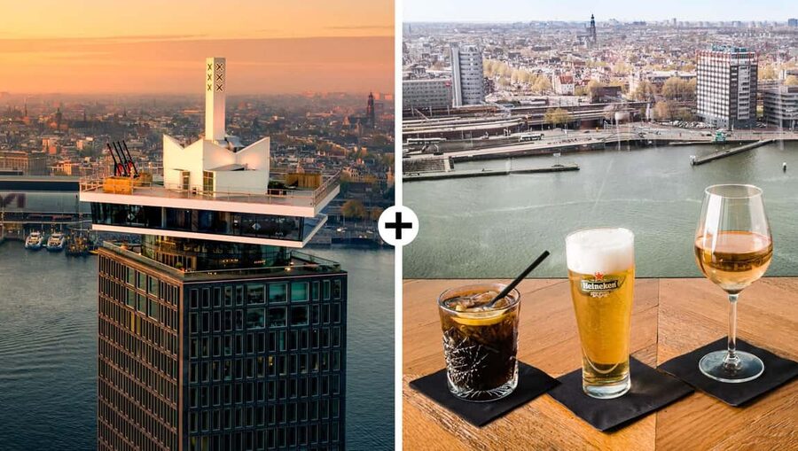 Amsterdam: A'DAM Lookout Entry Ticket with 2 Drinks - Getting to A’DAM Lookout: Amsterdam North and the ferry approach