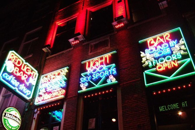 Amsterdam After Dark: Public Red Light District Exploration - Guide energy and group flow, from Erik to Manuel