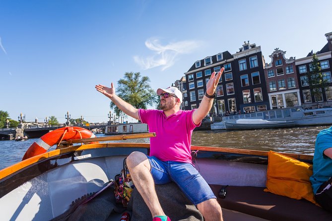 Amsterdam All-Inclusive 90-Minutes Heated Cruise by Captain Jack - The boat setup: electric open air, heating, and staying comfortable