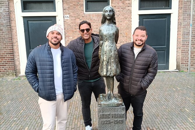 Amsterdam: Anne Frank Small Group Walking Tour - The guides make it work: Iris, Tristan, and Guy in practice