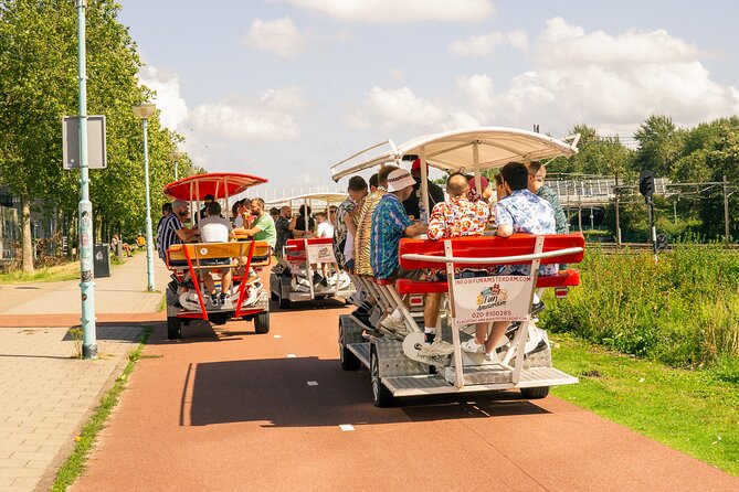 Amsterdam Beer Bike Blast Private Tour - With Beer On Tap - Price and value: when $319.39 per group makes sense