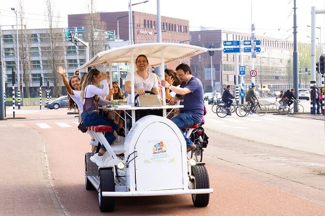Amsterdam Beer Bike Blast Private Tour - With Beer On Tap - Meeting at Rhoneweg 1 and what to expect before you start
