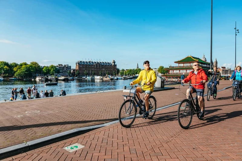 Amsterdam: Bike Tour with Optional Cruise in Small-Group - Jordaan and De Pijp calm streets, plus canal-side curiosity stops