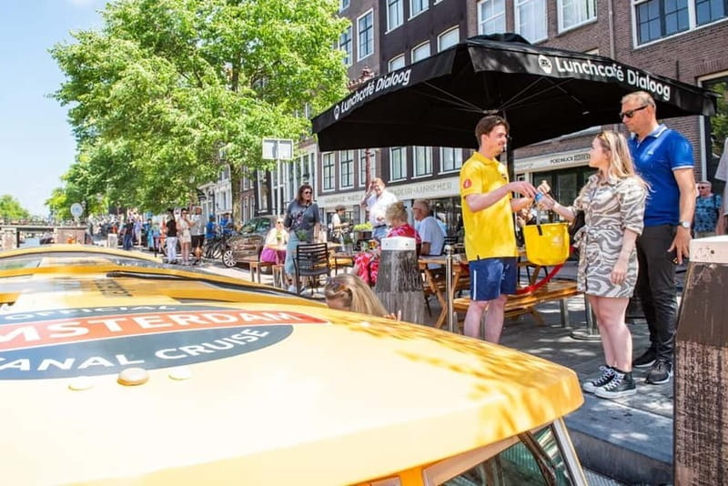 Amsterdam: Canal Cruise from Anne Frank Museum - The IJ River and finishing near the Anne Frank House