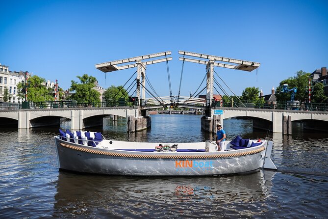 Amsterdam Canal Cruise in Open Boat with Unlimited Drinks Option - Cruising Past the Hermitage Museum Area