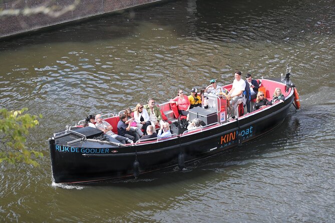 Amsterdam Canal Cruise in Open Boat with Unlimited Drinks Option - The Ride Gets Real: Short Sightseeing and Photo Moments