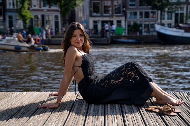 Amsterdam Canals Photoshoot: Private Solo, Family or Couples - Choosing Your Spot: Damrak, Amstel, and a Modern IJ River View