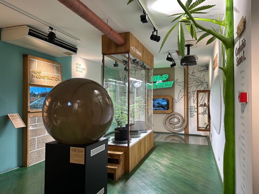 Amsterdam: Cannabis Museum Entry Ticket - Inside the 3 Floors: Live Plants, Microscope, and a Cannabis Testing Machine