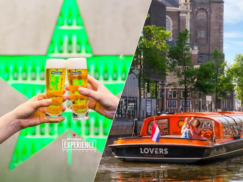 Amsterdam: City Canal Cruise and Heineken Experience - Your 1-hour canal cruise through the Canal Belt, with GPS audio in 19 languages