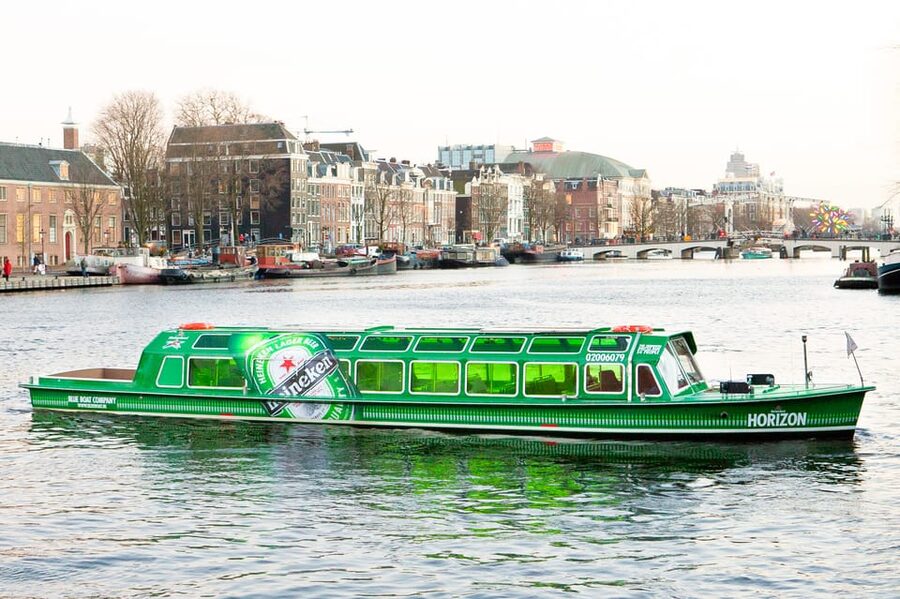 Amsterdam: City Canal Cruise and Heineken Experience Ticket - Meeting points and boarding: staying calm with open-ticket boats