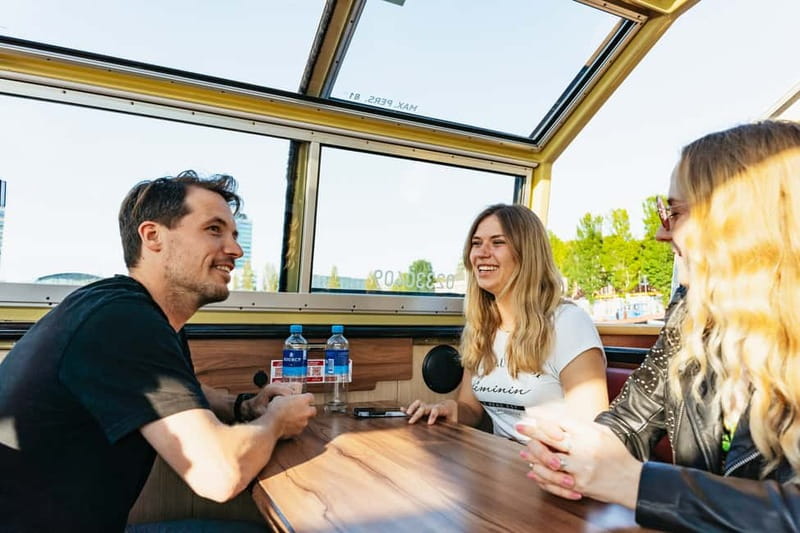 Amsterdam: City Centre Canal Cruise & Free Flower Cocktail - The Flower Cocktail: Included, Handcrafted, and Worth Planning Around