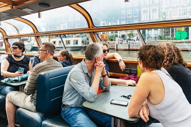 Amsterdam City Centre Cruise on heated boat with Audioguide - The route around Amsterdam Centraal and the working-canal past