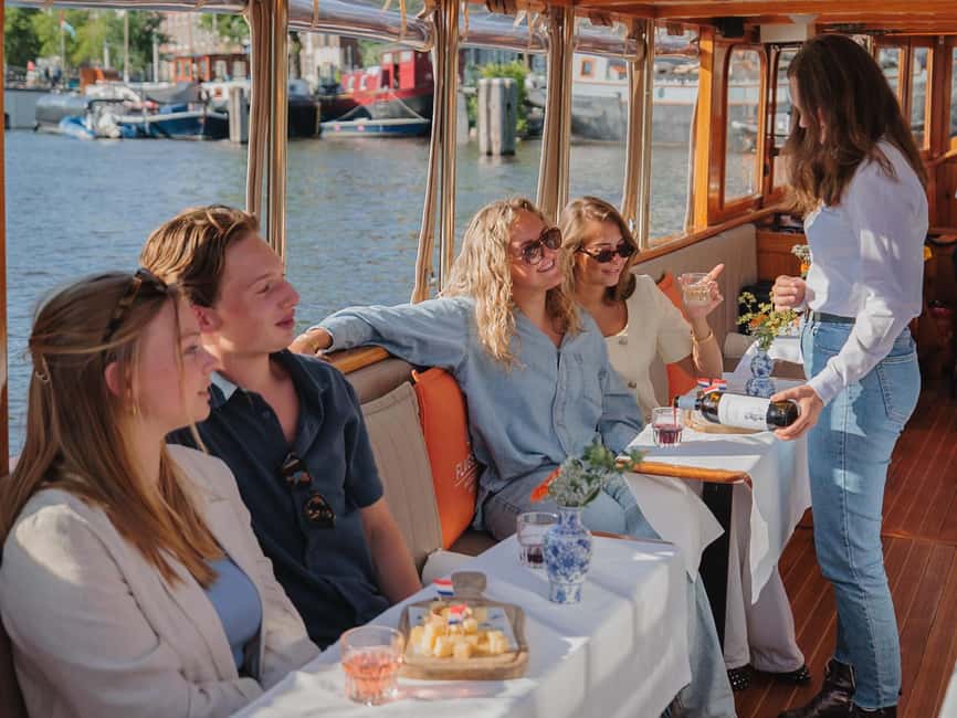Amsterdam: Classic Boat Cruise with Optional Cheese & Wine - Boarding options: Anne Frank House or Westerkerk