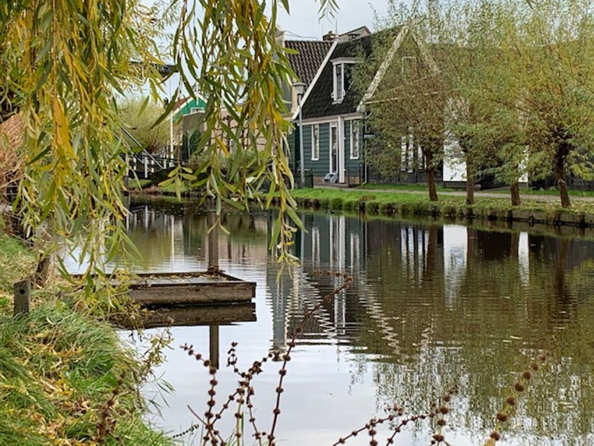 Amsterdam: Countryside Bike Tour and Zaanse Schans Windmills - The Route: Sawmill, Paper Mill, and the Monet Wetlands