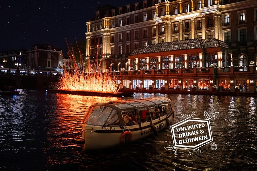 Amsterdam: Covered Canal Booze Cruise with Unlimited Drinks - Herengracht and Prinsengracht: The Classic Canal-Belt Pass-Through