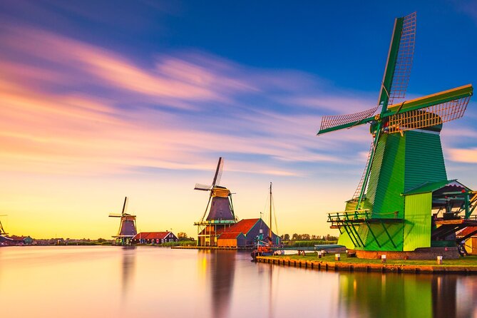 Amsterdam: Day Trip to Keukenhof & Zaanse Schans Windmills - The Amsterdam day-trip route, Zaanse Schans first, Keukenhof second