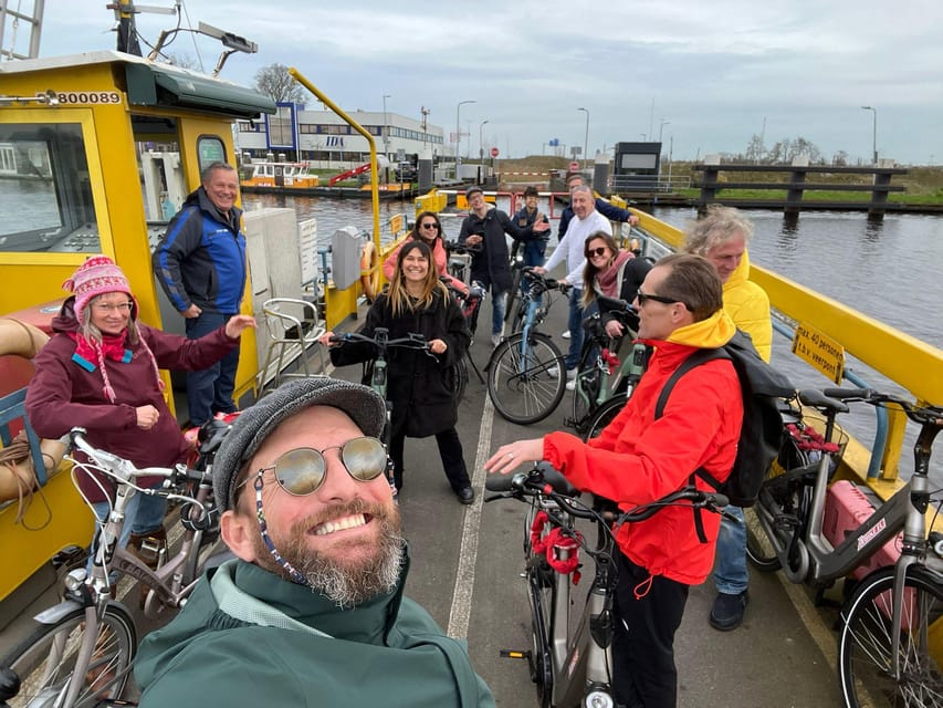 Amsterdam: Dutch Countryside E-Bike with Cheese & Clogs - D’Admiraal windmill: short visit, strong payoff