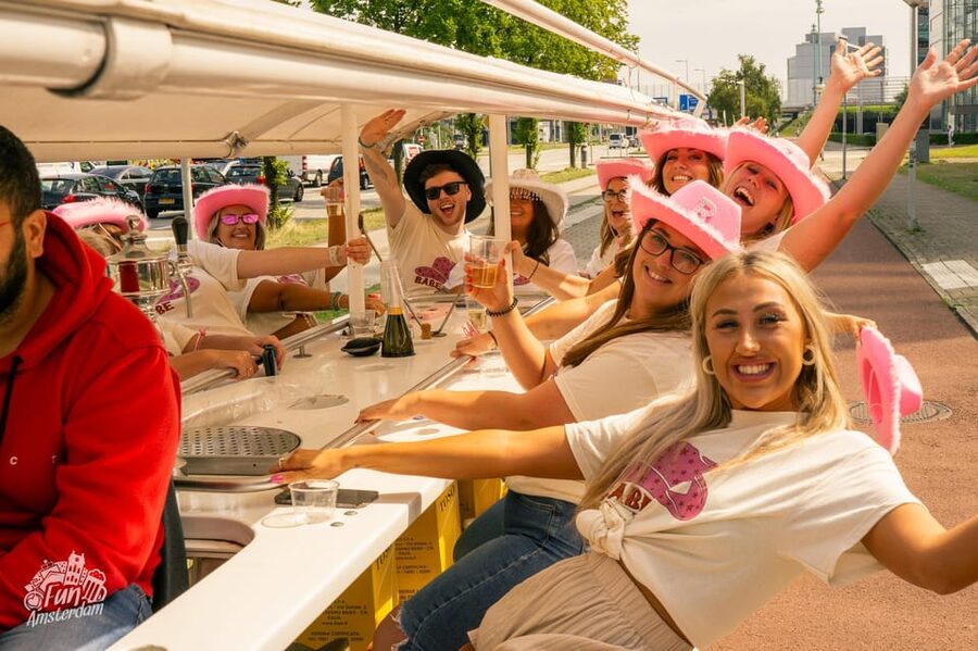 Amsterdam: Dutch Prosecco Party Bike - Price and timing: is $37 worth 75 minutes?