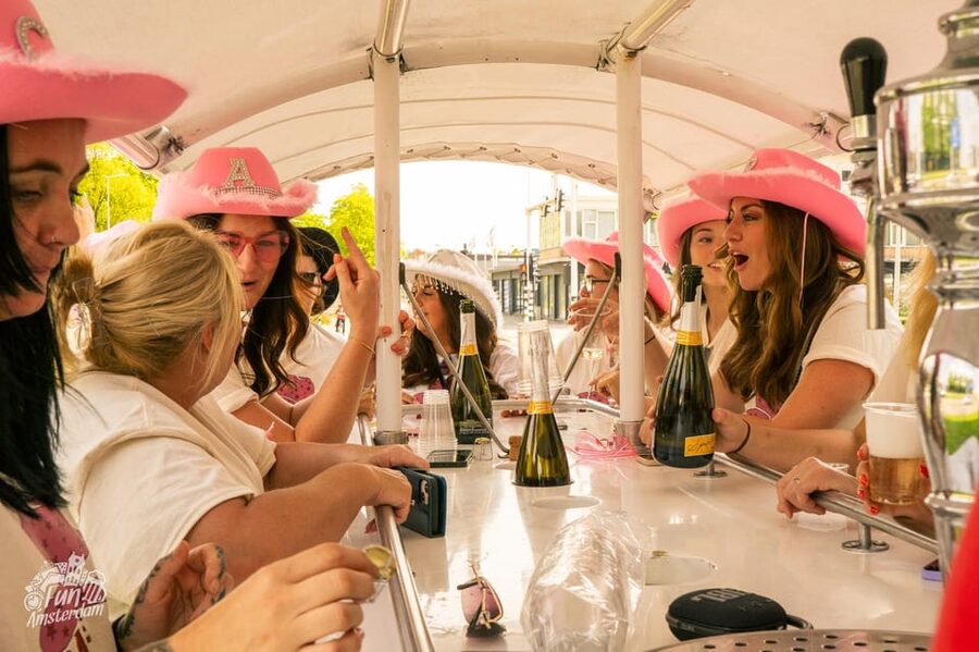 Amsterdam: Dutch Prosecco Party Bike - Safety and comfort details that actually matter