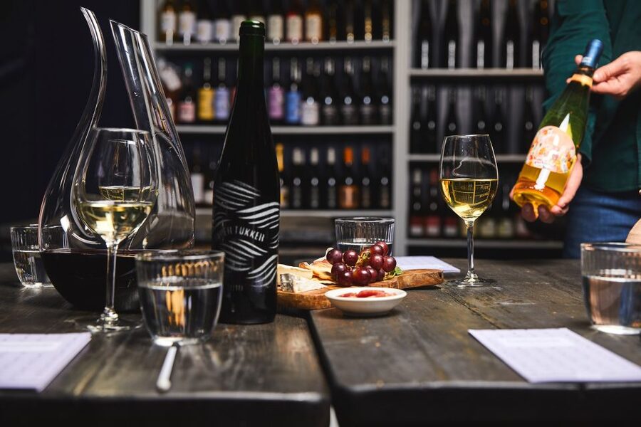 Amsterdam: Dutch Wine Tasting with Sommelier - The speakeasy room feel, right in the city center