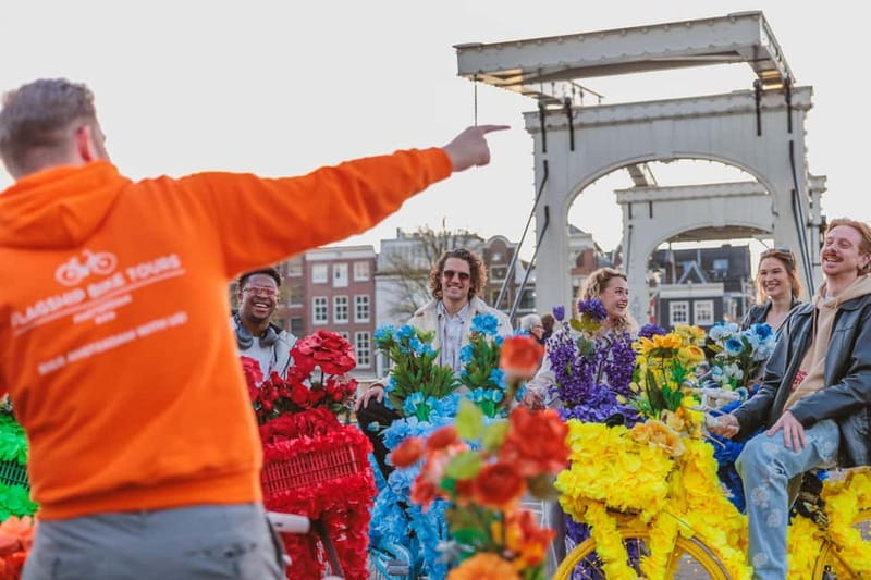 Amsterdam: Explore Canals, Guided Tour on Flower Bikes - Guides matter, and you’ll feel it on this one
