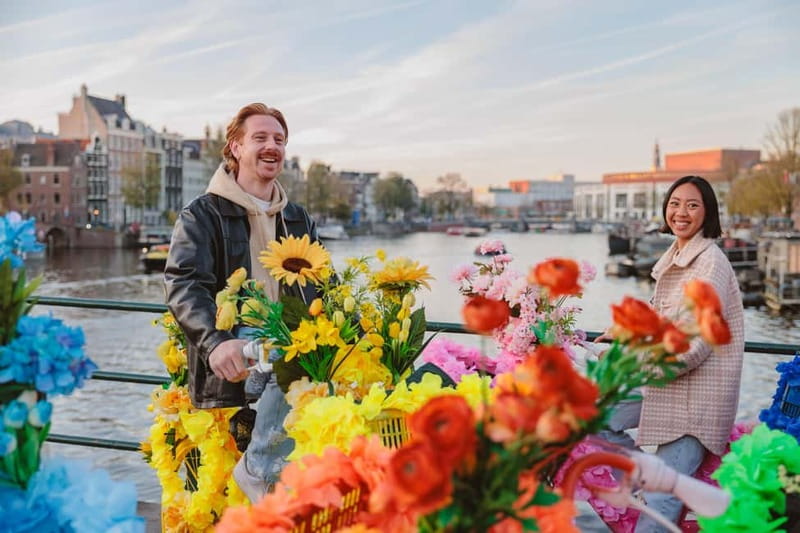 Amsterdam: Explore Canals, Guided Tour on Flower Bikes - FAQ