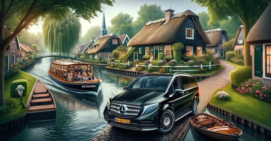 Amsterdam: Explore Giethoorn in a Private Tour with Driver - Giethoorn by punter boat: your 1-hour canal cruise