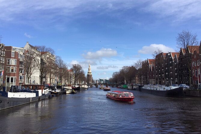 Amsterdam full day tour: Walking, Biking and Cruising - Canal cruise from Prins Hendrikkade, and why audio matters