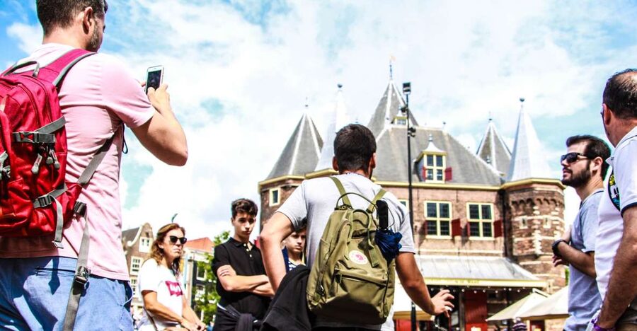 Amsterdam full day: Walking, Biking & Cruising with Lunch - Start at Beursplein, Then Let the Guide Set the Tone