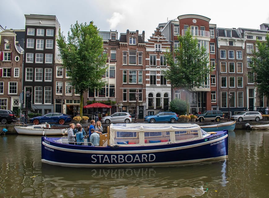 Amsterdam: German Guided Canal Cruise with on Board Bar - Small cautions before you go: language, timing, and access