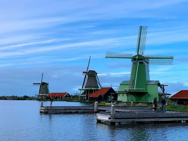 Amsterdam: Giethoorn, Afsluitdijk and Zaanse Schans Day Trip - Zaanse Schans in Zaandam: Windmills, Cheese, Clogs, and a Diamond Demo