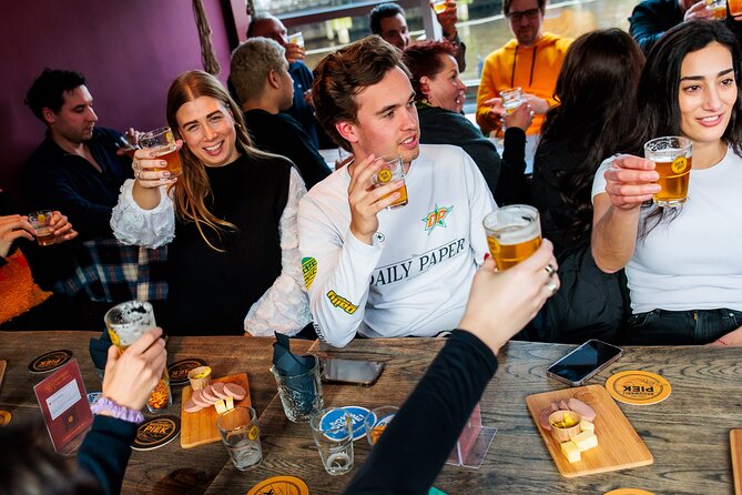 Amsterdam Guided Craft Beer Tasting with Cheese & Sausauge - English-led and solo-friendly, but with clear limits