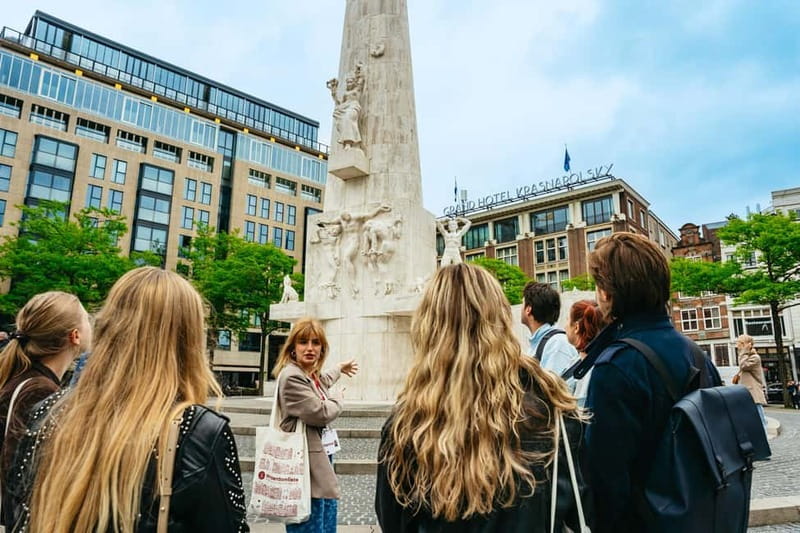Amsterdam: Guided Cultural Walking Tour - Torensluis Bridge and the Amstel thread, where canal city logic clicks