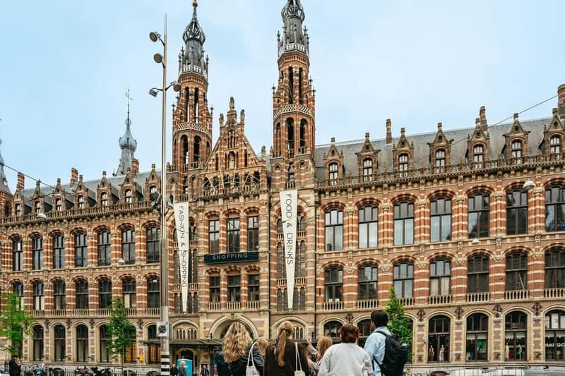 Amsterdam: Guided Cultural Walking Tour - Dam Square stops, Royal Palace views, and a quick hit of city power
