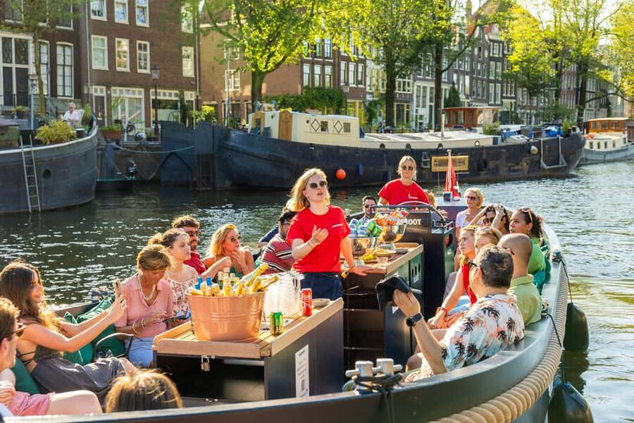 Amsterdam: Guided Open Boat Canal Cruise Including Drink - Who Should Book This Cruise (and Who Might Want Something Else)