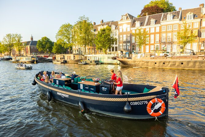 Amsterdam: Guided Open Boat Canal Cruise Unlimited Drinks Option - FAQ