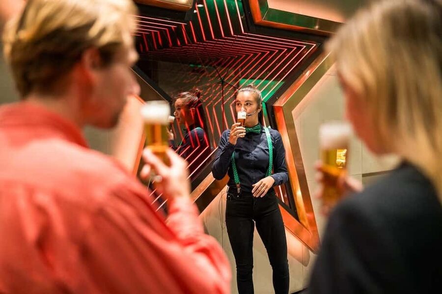 Amsterdam: Heineken Experience Ticket - Drinks Included: Tasting Plus Two Orders at the Bar