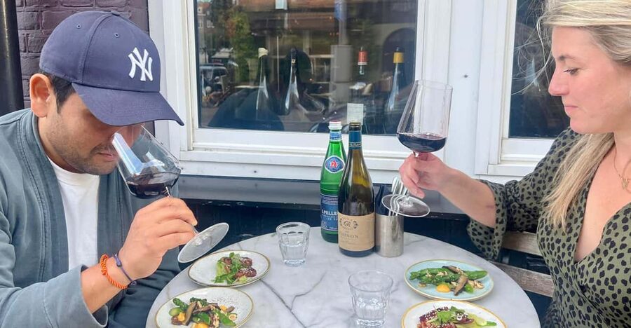 Amsterdam: High Wine at wine bar Paskamer, 3-rounds - The 3-round format, what you’ll actually eat and drink